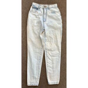 Rio Stephen Mardon 80s Jeans Womens 7 High Waisted Mom Acid Washed Blue Denim